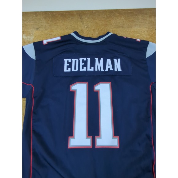 Julian Edelman jersey Nike On Field‎ New England Patriots Youth Boys Sz L #11 - Picture 6 of 6